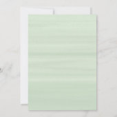 Evergreen Eucalyptus Verlasse Party für Altersvors Einladung (Rückseite)