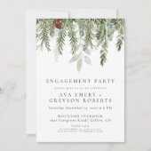 EVERGREEN Feiertag Einladung Party (Vorderseite)