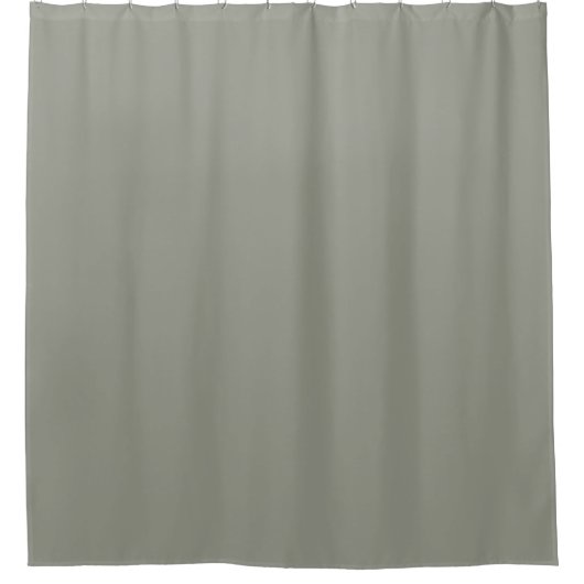 Evergreen Fog Solid Duschvorhang (Vorderseite)