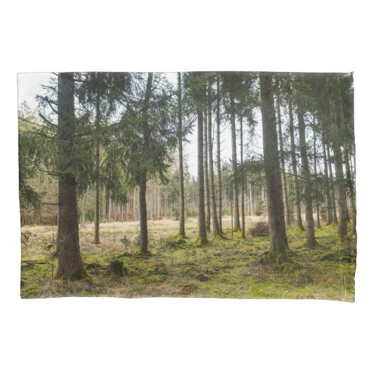 Evergreen Forest Bliss 2 Kissenbezug (Vorderseite)