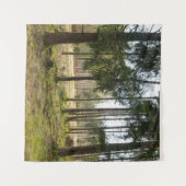 Evergreen Forest Bliss 2 Wandteppich (Vorderseite (Horizontal))