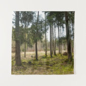 Evergreen Forest Bliss 2 Wandteppich (Vorderseite)