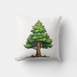 Evergreen forest kissen