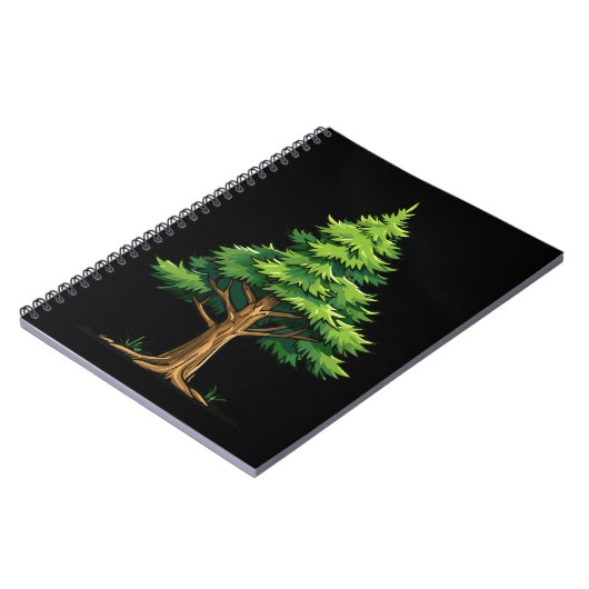 Evergreen forest notizblock (Linke Seite)