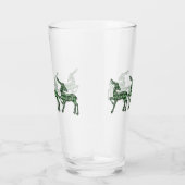 Evergreen Forest Raute Weihnachtsmann Glas (Rechts)