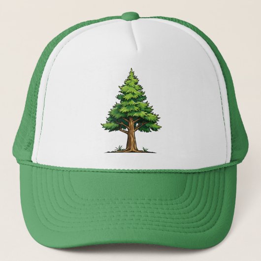 Evergreen forest truckerkappe (Vorderseite)