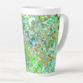 Evergreen & Foxes Latte Tasse (Rechte Ecke)