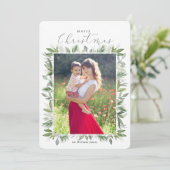 Evergreen Garden Einladung (Stehend Vorderseite)