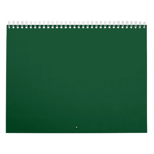 Evergreen Green Background auf einem Kalender (Titelbild)