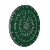 Evergreen Green Dart Board Dartscheibe (Vorderseite Links)