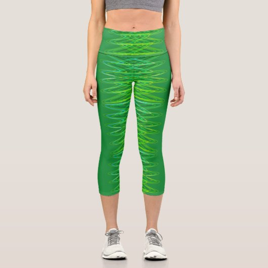 Evergreen High Waisted Capris (Vorderseite)