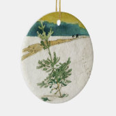 Evergreen in Snow Keramikornament (Rechts)
