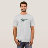 Evergreen International Airlines hat sich abgefund T-Shirt (Vorne ganz)