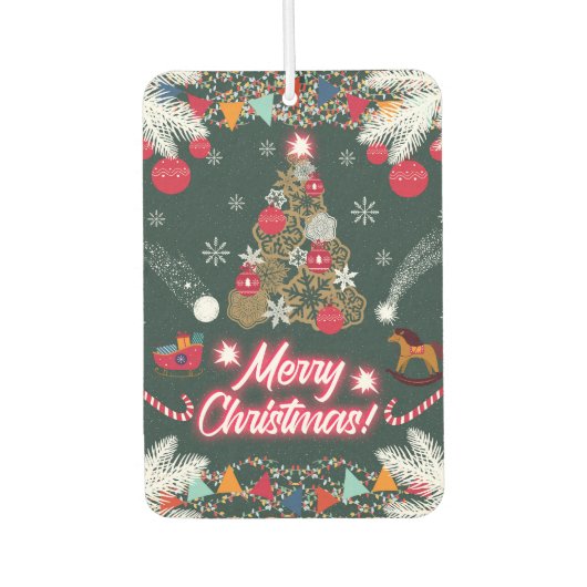 Evergreen Joy of Christmas Autolufterfrischer (Vorderseite)