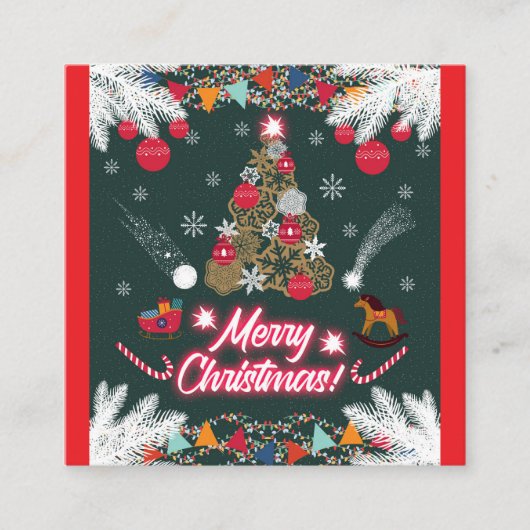 Evergreen Joy of Christmas Begleitkarte (Vorderseite)