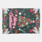 Evergreen Joy of Christmas Geschirrtuch (Horizontal)