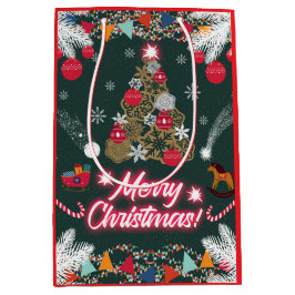 Evergreen Joy of Christmas Mittlere Geschenktüte