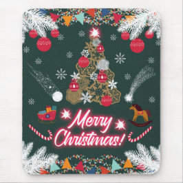 Evergreen Joy of Christmas Mousepad
