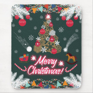 Evergreen Joy of Christmas Mousepad