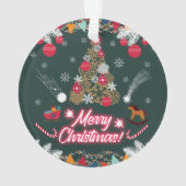 Evergreen Joy of Christmas Ornament (Rückseite)