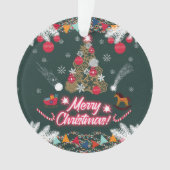 Evergreen Joy of Christmas Ornament (Vorderseite)