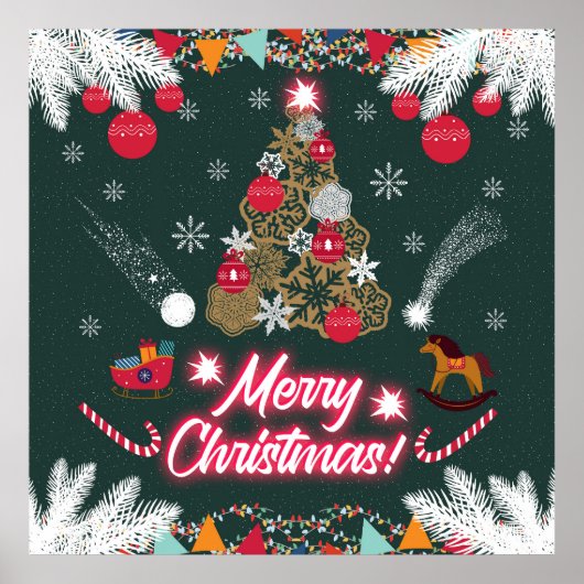 Evergreen Joy of Christmas Poster (Vorne)