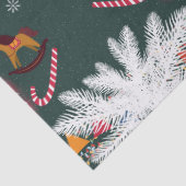 Evergreen Joy of Christmas Seidenpapier (Detail)