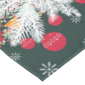 Evergreen Joy of Christmas Tischdecke (Schrägansicht)