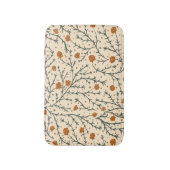 Evergreen Kisses Under the Mistletoe Badematte (Vorderseite Vertikal)