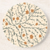 Evergreen Kisses Under the Mistletoe Getränkeuntersetzer (Vorne)