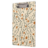 Evergreen Kisses Under the Mistletoe Heart Klemmbrett (Links)