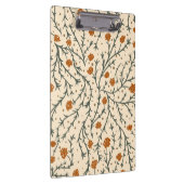 Evergreen Kisses Under the Mistletoe Heart Klemmbrett (Rechts)