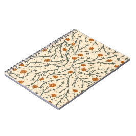 Evergreen Kisses Under the Mistletoe Heart Notizblock