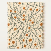 Evergreen Kisses Under the Mistletoe Heart Planer (Rückseite)