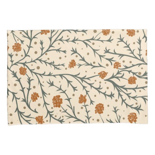 Evergreen Kisses Under the Mistletoe Kissenbezug (Vorderseite-Rechts)