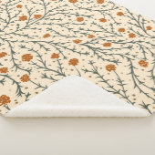 Evergreen Kisses Under the Mistletoe Sherpadecke (3/4)