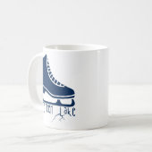 Evergreen Lake, Evergreen Colorado Ice Skaten Kaffeetasse (Vorderseite Links)