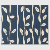Evergreen Leaf Wrapping Paper Geschenkpapier (Flach)