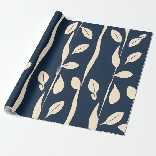 Evergreen Leaf Wrapping Paper Geschenkpapier (Ungerollt)