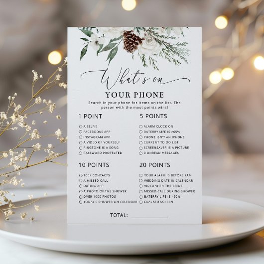 Evergreen minimalistisch, was auf Ihrem Handyspiel