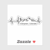 Evergreen MTB Vinyl Sticker (Blatt)