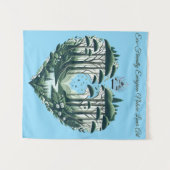 Evergreen Nature Lover Art Wandteppich (Vorderseite (Horizontal))