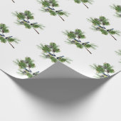 Evergreen Nest Weihnachtswrapping Geschenkpapier (Ecke)