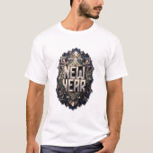 Evergreen New Year T-Shirt, Premium Art T-Shirt (Vorderseite)