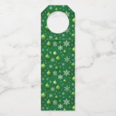 Evergreen Noel Flaschenanhänger (Vorderseite)