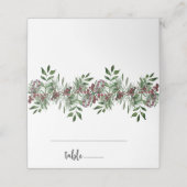 Evergreen Platzkarte (Außenseite Aufgefaltet)