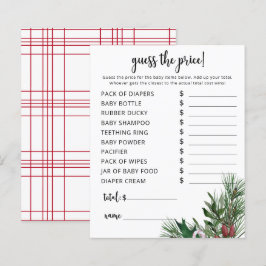 Evergreen Price Guess Game