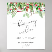 Evergreen rät, wie viele Candies im Jar sind Poster (Vorne)