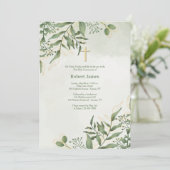 Evergreen Religious Einladung (Stehend Vorderseite)