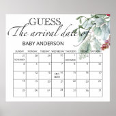 Evergreen schätze den Fälligkeitskalender Poster (Vorne)